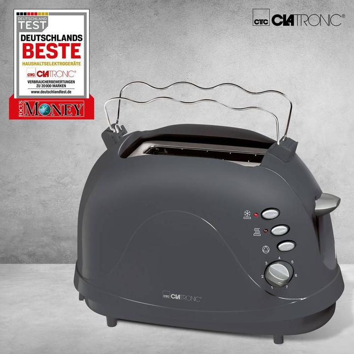 Image du produit Clatronic Grille-pain TA 3565 2 tranches