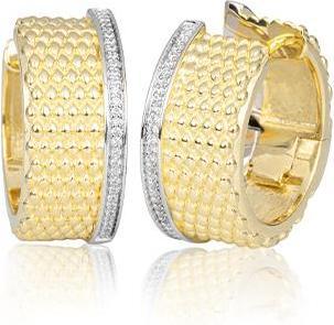 Breuning OHRSCHMUCK - BRILL. 0,192 Ct. H/si (750/18 K Gold)