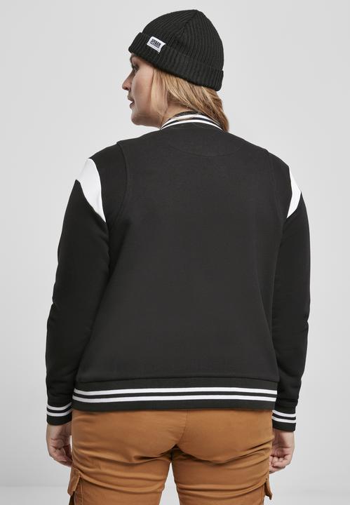 Immagine prodotto Urban Classics Giacca di felpa College con inserto organico da donna (XS)
