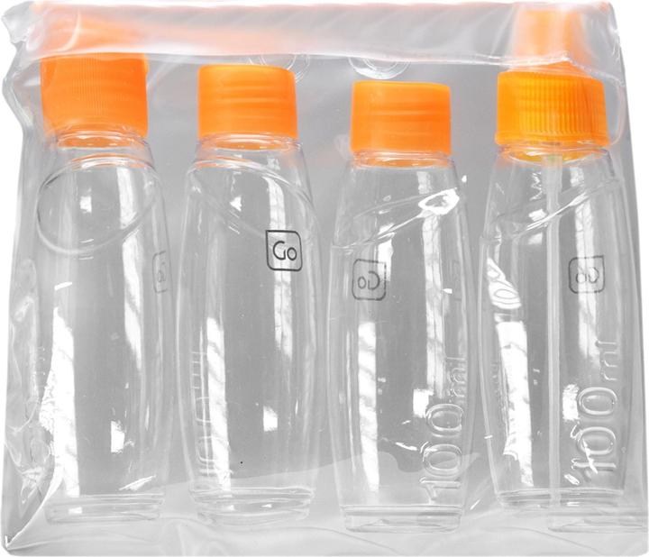 Actual product image Go Travel Hand Luggage Bottles (Liquid bags)
