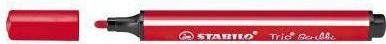 Actual product image STABILO Trio Scribbi Spring-loaded triangular felt-tip pen (Red, 1 x)