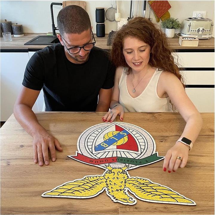 Produktbild Iconic SL Benfica - Logo - Holz Puzzle Grösse M (270 Teile) (270 Teile)