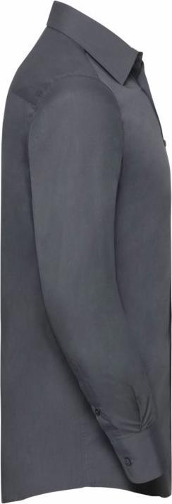 Produktbild Russell Collection Popeline Hemd Langarm pflegeleicht (M)