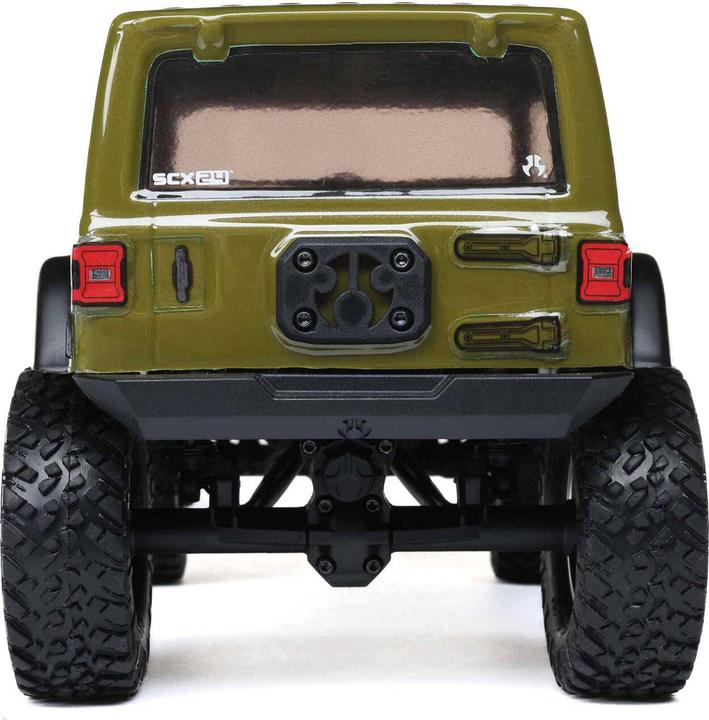 Produktbild Axial SCX24 Jeep Wrangler JLU 4X4 Grün 1/24 Rock Crawler Brushed RTR (RTR Ready-to-Run)