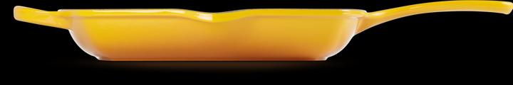 Actual product image Le Creuset Grill pan SIGNATUR dark yellow (Grill pan, Cast iron)