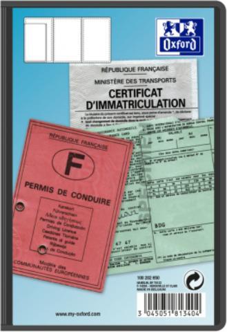 Productafbeelding Elba Etui de protection multipapiers voiture, FR (1 x)