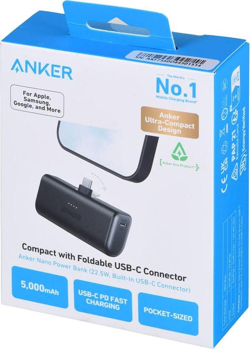 Image du produit Anker Nano (5000 mAh, 18 W, 22.50 Wh)
