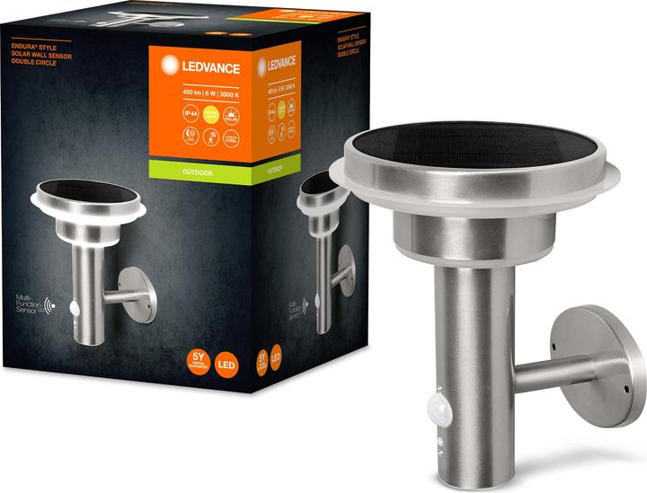 Produktbild Ledvance Endura Style Solar Double Circle (400 lm, IP44)
