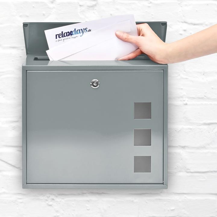 Produktbild Relaxdays Briefkasten