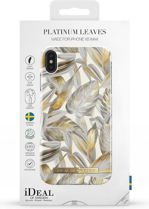 Produktbild iDeal Of Sweden Platinum Leaves (Apple iPhone XS Max)