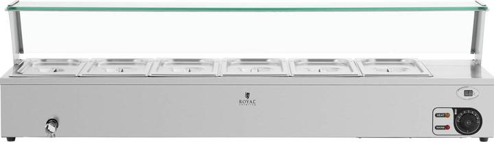 Actual product image Royal Catering Bain Marie - 6 GN 1/3 containers -