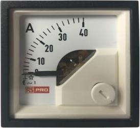 Produktbild Rs Pro Amperemeter 40 (Input, Scale)A AC Dreheisen