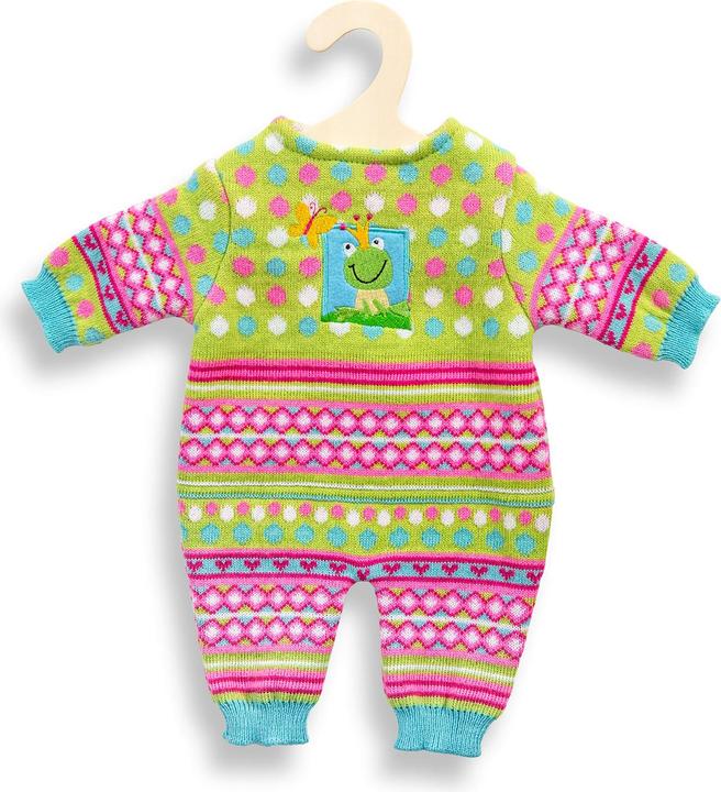 Actual product image Heless Dolls knitted crawler