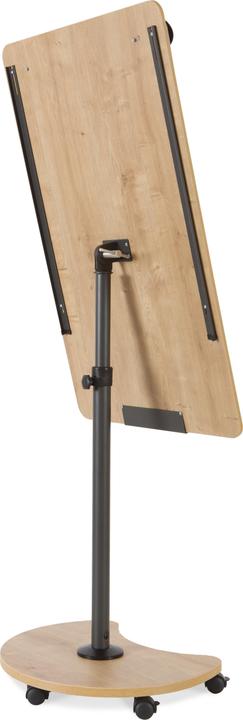 Produktbild Berec Flipchart Design Mobil NAT0618 Holz auf Rollen 69x195cm (69 x 195 cm)