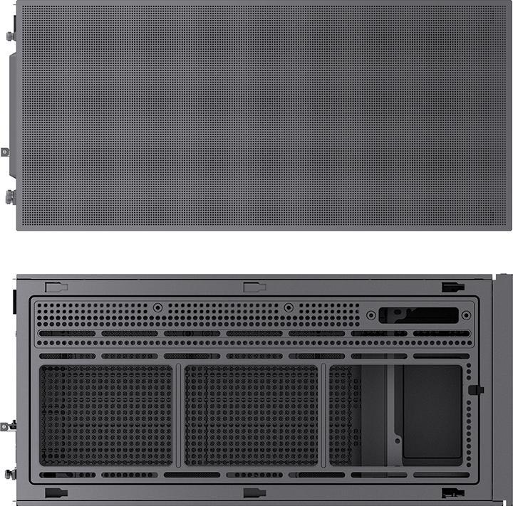 Productafbeelding Jonsbo D41 Scherm ATX behuizing, gehard glas - zwart (ATX, mATX, Mini-ITX, DTX)
