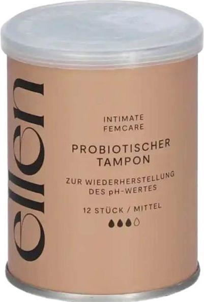 Ellen Probiotic Tampon mittel (12 x, M)