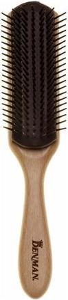 Actual product image Denman Medium Styling Brush (7 row) Beech handle (Body butter)