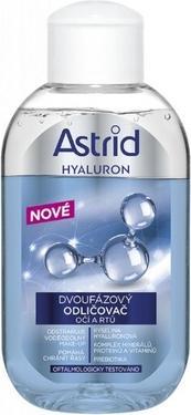 Actual product image Astrid Two-phase eye and lip makeup remover Hyaluron 125 ml (Make-up remover, 125 ml)