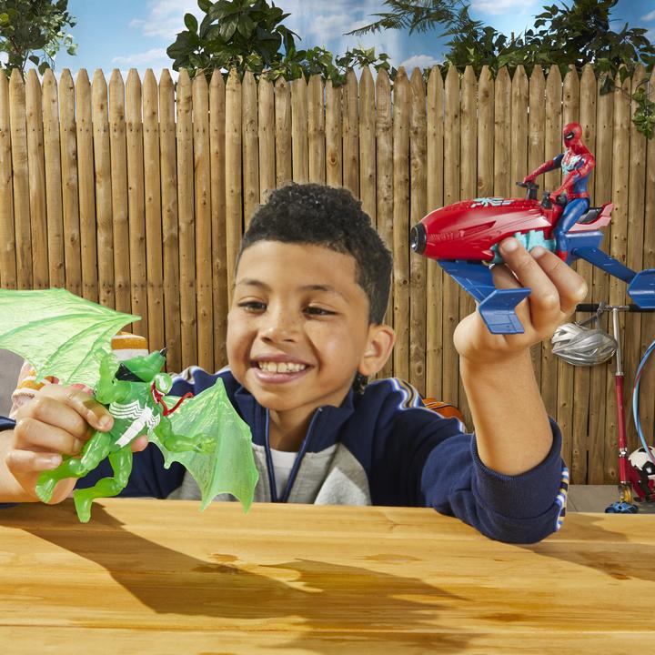 Actual product image Spiderman SPIDER-MAN playset Web splashers vehicle