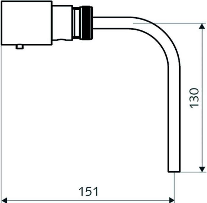 Image du produit Schell Adaptateur d'échantillonnage pour pomme de douche de type Basic