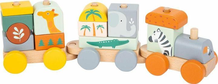 Actual product image small foot Wooden train safari