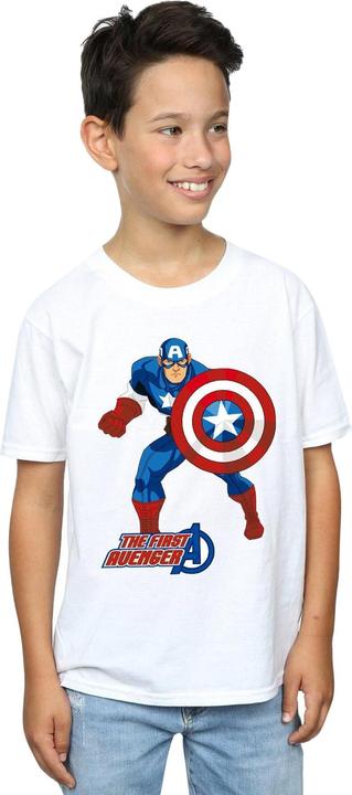 Immagine prodotto Captain America The First Avenger Maglietta Ragazzi (128)