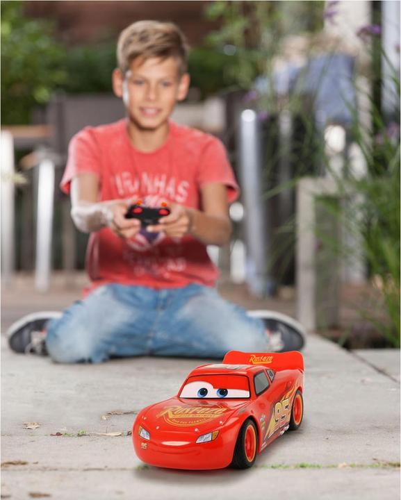 Actual product image Dickie RC Cars 3 Lightning McQueen Turbo Racer