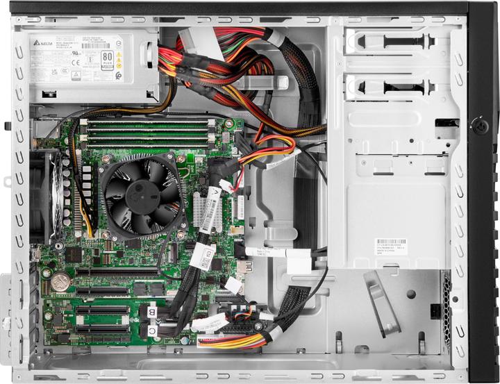 Productafbeelding HPE ProLiant ML30 Gen11 Toren Xeon E-2434 4-kern 3,4 GHz 1x32GB-U 8xSFF Hot Plug 2x480GB SSD VROC 800 (Intel Xeon E-2434, 32 GB, Torenserver)