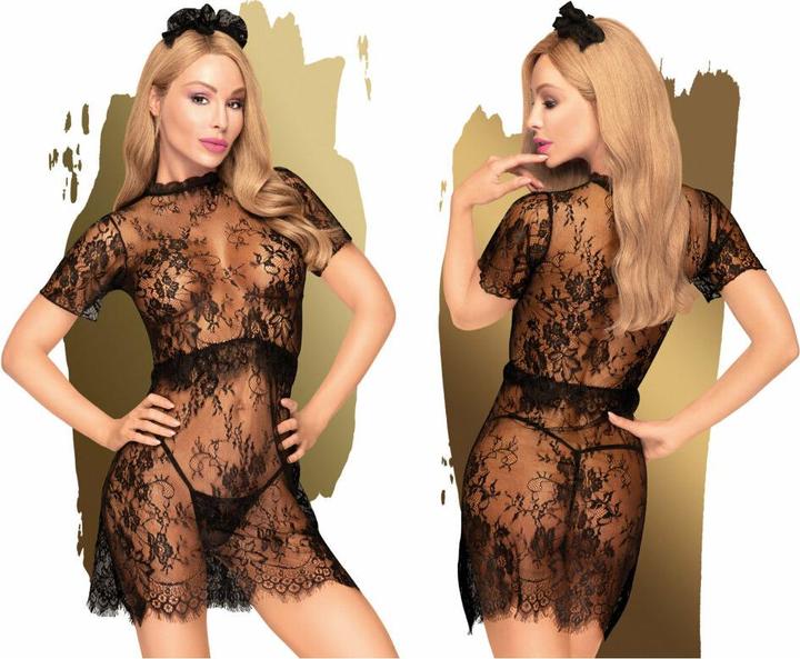 Actual product image Penthouse Lingerie Poison cookie - Lace dress with eyelash lace details (XL)