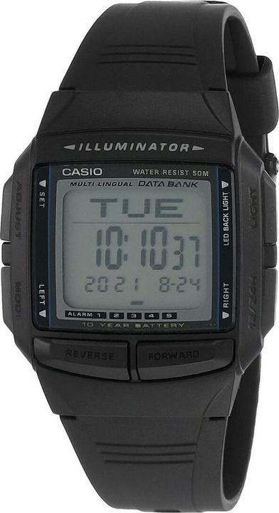 Actual product image Casio Databank - DB-36-1A (Digital watch, 37 mm)