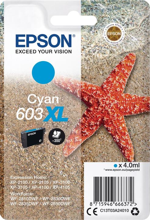 Actual product image Epson 603XL (C)