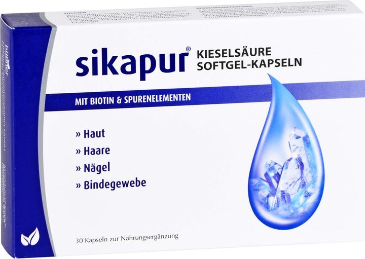 Immagine prodotto Sikapur Acido Silicico Capsule Softgel, 30 Capsule (30 Pezzo/i, Pillole)