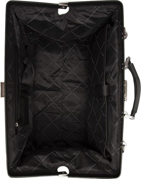 Immagine prodotto The Vegan Cow Chesterfield Marca Leren Weekendtas Zwart Corfù (41.90 l)
