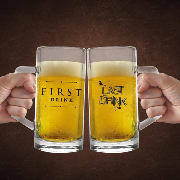 Actual product image Mad Monkey - First Drink/Last Drink drinking glasses (0.50 l, 1 x)
