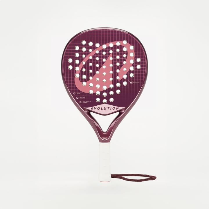 Actual product image Kuikma Padelschläger Kinder 9 bis 12 Jahre - PR Evolution Violett/Rosa