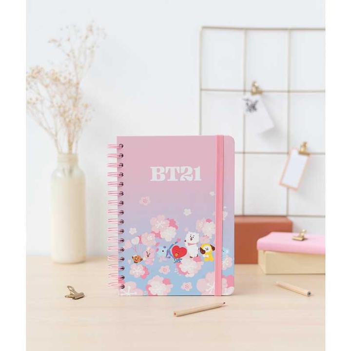 Produktbild BT21 Line Friends - A5 notebook (A5, Kariert, Harter Einband)