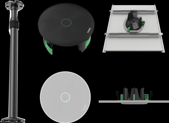 Image du produit Yealink Vidéoconférence - Accessoire Microphone de plafond CM20