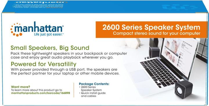 Produktbild Manhattan 2600 Series Stereolautsprecher