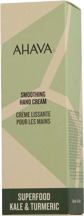 Image du produit Ahava Superfood Smoothing Hand Cream "Kale & Turmeric" - Crème pour les mains lissante et nourrissante (100 ml)