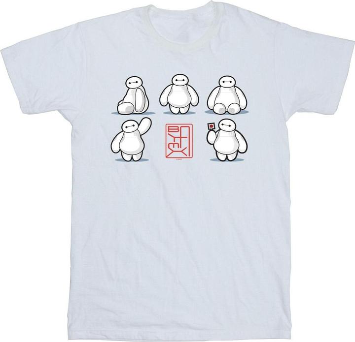 Disney Big Hero 6 Baymax Many Poses TShirt Jungen