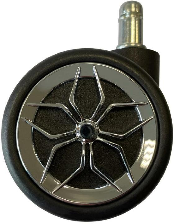 Produktbild LC-Power Rollen LC-CASTERS-2-DRIFT 5er Set Chrom