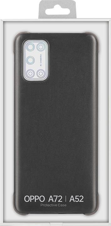 Actual product image OPPO Backcover PC for A72/A52 (Black) (Samsung Galaxy A52s 5G, Oppo A72)