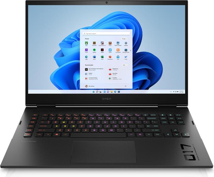 Produktbild HP 17-ck1078ng Gaming Notebook 43,9cm (17,3 Zoll) (Intel® Core™ i7-12800HX, 32GB RAM, 1TB SSD (17.30", Intel Core i7-12800HX, 32 GB, 1000 GB, DE)