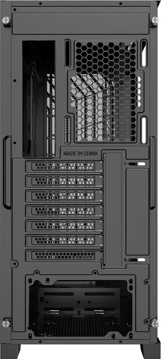 Actual product image Xilence Xilent Breeze II ATX PC Case black (mATX, Mini-ITX, ATX)