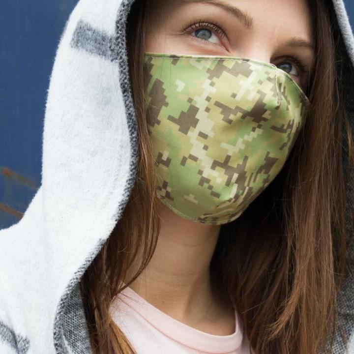 Image du produit Priocare Masque textile réutilisable Fashion, modèle 7 (1 x)