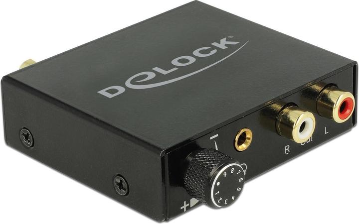 Image du produit Delock Convertisseur audio numérique en HD analogique (Numérique -> Analogique, Commutateur audio)