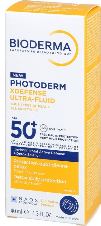 Produktbild Bioderma Photoderm Xdefe transpa Tb 40ml (Sonnencreme, SPF 50+, 40 ml)