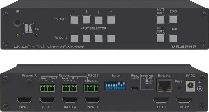 Image du produit Commutateur de matrice HDMI 4K