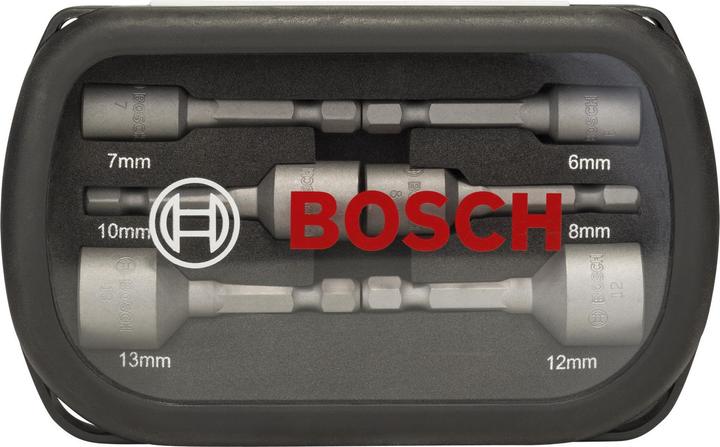 Produktbild Bosch Professional Zubehör 6-tlg. Steckschlüssel-Set, 6–13 mm (13 mm)