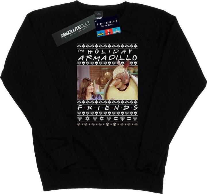 Friends Fair Isle Holiday Armadillo Sweatshirt (M)